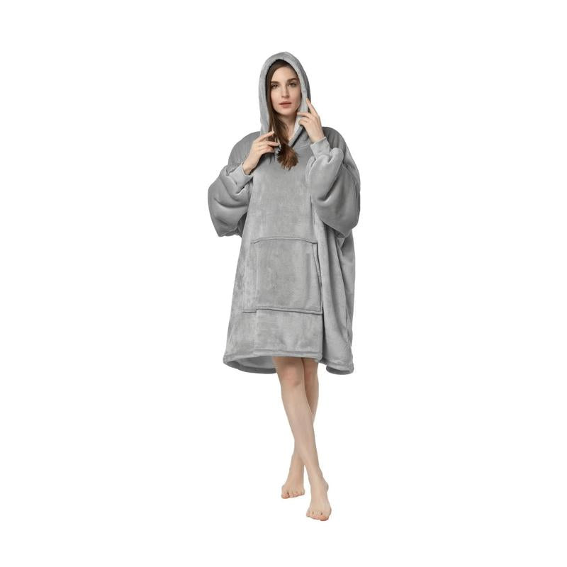 Comfy Wearable Blanket Sweatshirt | Soft inside Cozy Wearable Sherpa Hoodie Blanket Comfort Winter